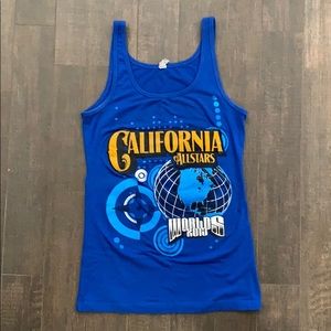 Vintage California All Stars Worlds 2013 tank